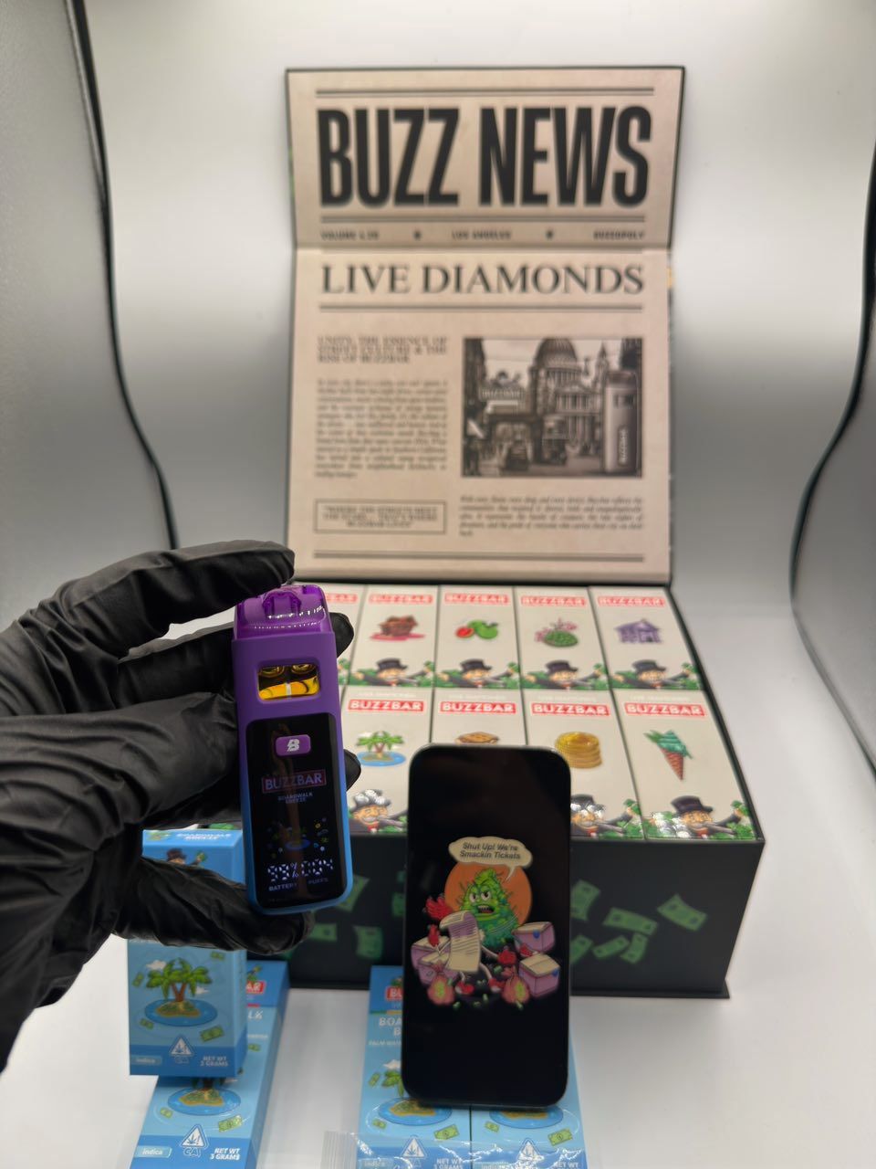New Buzzbar Live Diamonds
