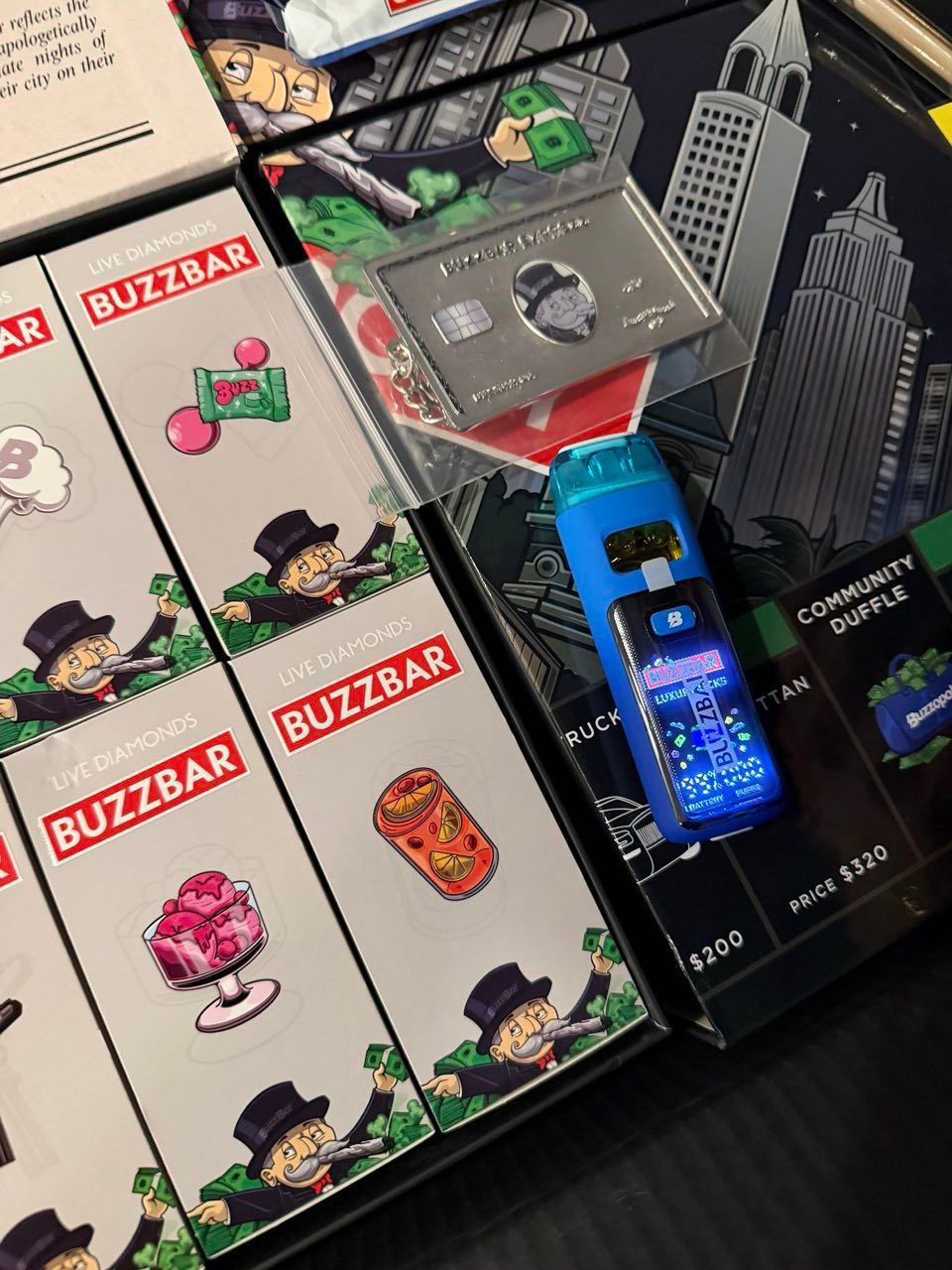 New Buzzbar Live Diamonds
